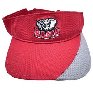 Alabama Crimson Tide Hat Cap Sun Visor Strap Back Red Golf Adjustable Adult
